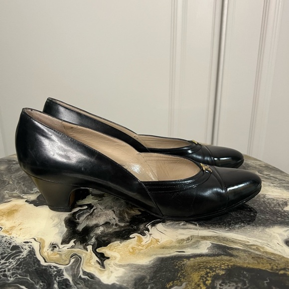 Vintage Salvatore Ferragamo Kitten Heels - Picture 3 of 9
